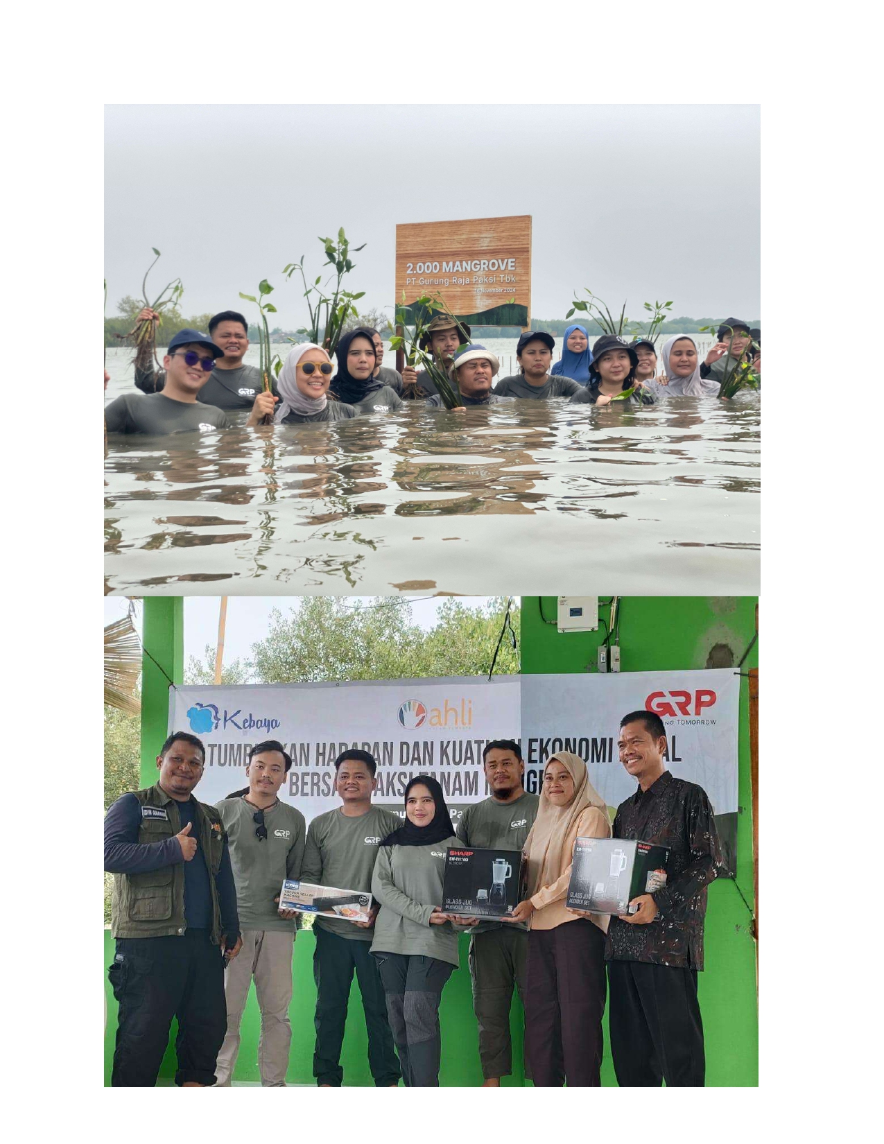 Penanaman Pohon Mangrovedan Pemberdayaan UMKM  Kec. Muara Gembong